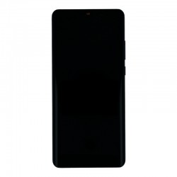 OEM LCD Display mit Rahmen für Huawei P30 Pro in schwarz