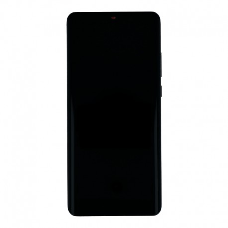 OEM LCD Display mit Rahmen für Huawei P30 Pro in schwarz