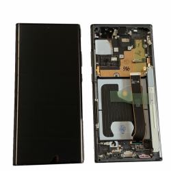 LCD + Touch + Frame für Samsung SM-N986F Galaxy Note 20 Ultra 5G - GH82-23597A GH82-23596A schwarz