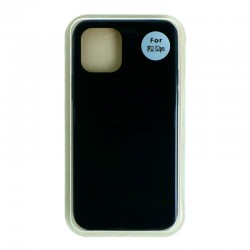Silikonhülle / Cover für iPhone 12 / iPhone 12 Pro in schwarz