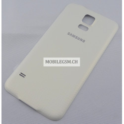 GH98-32016A Original Akku Deckel für Samsung Galaxy S5 SM-G900F, S5 Plus SM-G901F Weiss