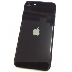 Backcover Akkudeckel mit Kleinteile für iPhone SE 2020 in Schwarz