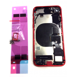 Backcover Akkudeckel mit Kleinteile für iPhone SE 2020 in Rot