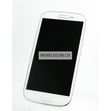 Lcd Display Samsung Galaxy S3 Gt-i9300 Weiss Orginal