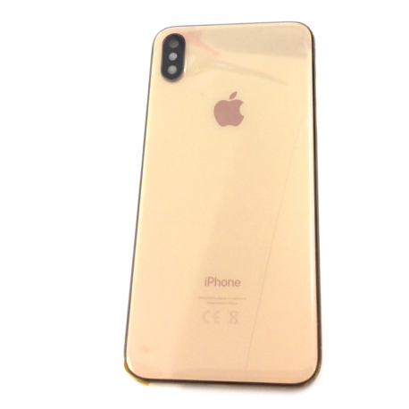 Backcover Gehäuse ohne Kleinteile für iPhone XS Max in Gold