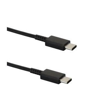 GH39-02031A USB Typ C zu USB-Typ C Datenkabel EP-DN970BBE in Schwarz