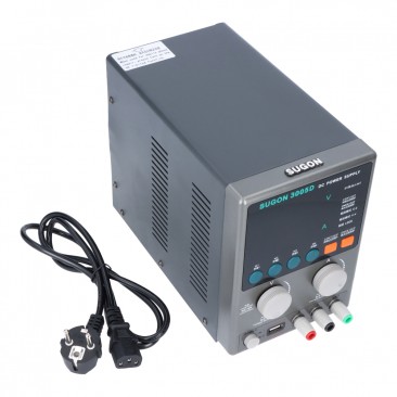 SUGON 3005D 220V Einstellbare digitale Gleichstromversorgung EU-Adapter