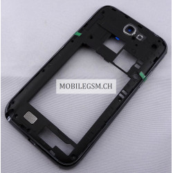 GH98-25345B Original Rear Case / Mittel Rahmen für Samsung Galaxy Note 2 LTE GT-N7105 Dunkel Grau