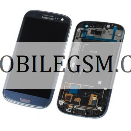 Lcd Display Samsung Galaxy S3 Gt-i9300 Blau Orginal