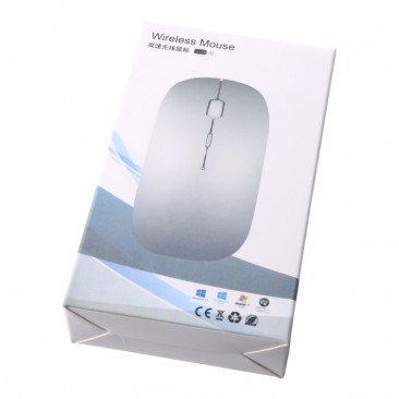 2.4 Glow Silent Wireless Mouse Bluetooth Version in Schwarz