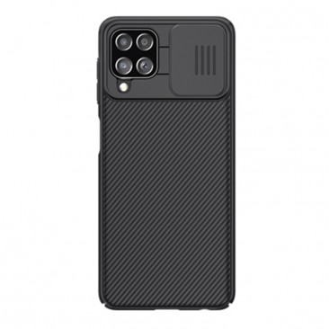 Nillkin Schutz Hülle mit Kamera Schutz für Samsung Galaxy A22 in Schwarz