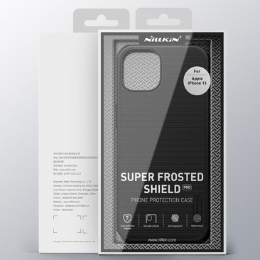 Nillkin Super Frostet Case für iPhone 13 6.1 in Schwarz