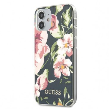 Etui Guess GUHCP12SIMLFL03 iPhone 12 mini  Flower Collection