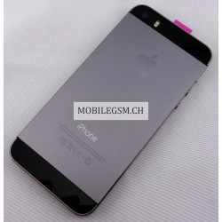 Rahmen inkl. Elektronik für iPhone 5S Schwarz / Dunkel Grau