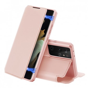 Etui DUX DUCIS Skin X Holster Cover für Samsung Galaxy S21 Ultra 5G pink