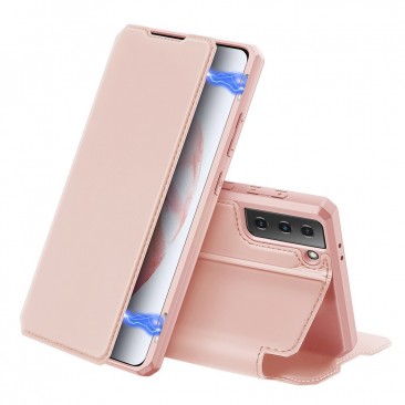 Etui DUX DUCIS Skin X Holster Cover Flip Cover für Samsung Galaxy S21 + 5G (S21 Plus 5G) pink