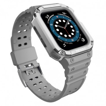 Schutz Uhrarmband für Apple Watch 2-7 Gen in Grau