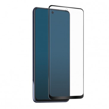 Full Cover Panzerglas mit Schwarzer Rand für Samsung Galaxy S21 FE 5G