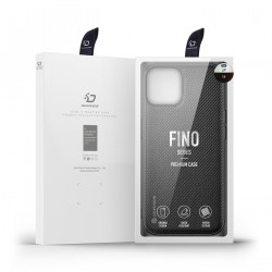 Dux Ducis Fino Hüllenhülle mit Nylonüberzug iPhone 14 in  schwarz