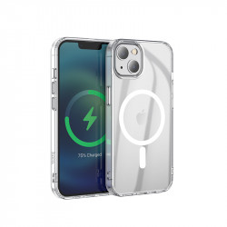 HOCO Magnetic Serie Airbag Anti-Fall Protectiv Shell für iPhone 14 in Transparent