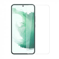 Panzerglas für Samsung S23 Plus mit Seiden Oberfläche für Fingerprint -Transparent