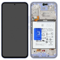 GH82-31233D LCD + Touch+ Battery für A546B Samsung Galaxy A54 5G - light violet