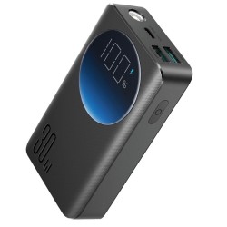 Power Bank 10000mAh 30W  mit LCD Schwarz