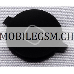 Home Button Plastik in Schwarz für iPhone 4G