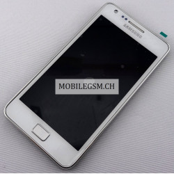 LCD DIsplay in Weiss für Samsung Galaxy S2 GT-I9100 OEM
