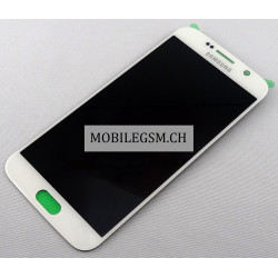 LCD Display in Weiss für Samsung Galaxy S6 SM-G920F