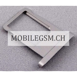 SIM Schublade in Weiss / Silber für Apple iPad Air