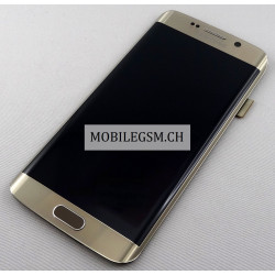 GH97-17162C Original LCD Display in Gold für Samsung Galaxy S6 Edge SM-G925F