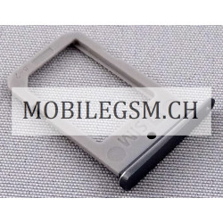 GH98-35872A Original SIM Schublade in SIlber für Samsung Galaxy S6 SM-G925F