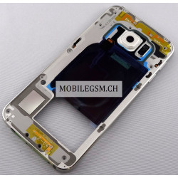 GH96-08376B Original Rahmen in Weiss für Samsung Galaxy S6 Edge SM-G925F