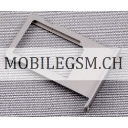 SIM-Karten Schublade in Silber / Weiss für Apple iPhone 6 Plus