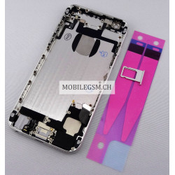 Rahmen / Gehäuse in Weiss / Silber mit Elektronik für iPhone 6
