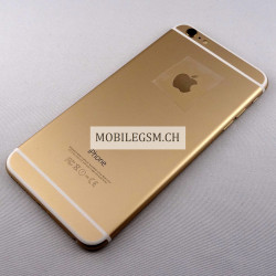 iPhone 6 Plus Gehäuse in Gold mit Elektronik