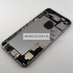 iPhone 6 Plus Gehäuse in Schwarz / Dunkel Grau mit Elektronik