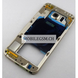 GH96-08583C Original Mittel-Rahmen in Gold für Samsung Galaxy S6 SM-G920F