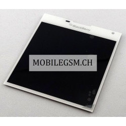 LCD Display in Weiss für Blackberry Passport