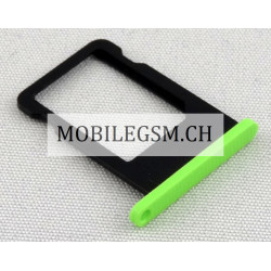SIM Schublade in Grün für iPhone 5C