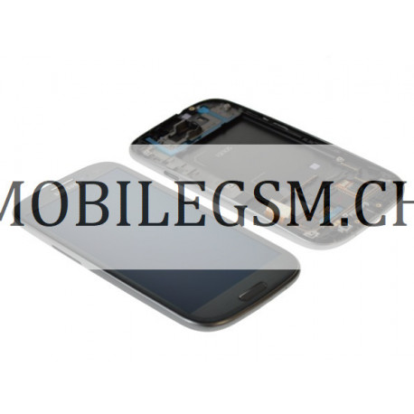 LCD I9305 LTE Display Samsung  S3 Lte Original Grau GH97-14106A 