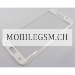 Panzerglas in Weiss für Samsung Galaxy S6 Edge+