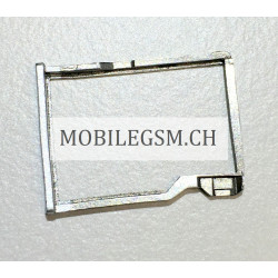 SD Halter/Card Tray for HTC One M8 Silver