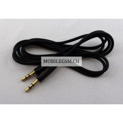 3.5mm  Audio  Kabel Aux-In 55cm - Schwarz