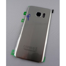 Original Akku Deckel in Silber für Samsung Galaxy S7 SM-G930F GH82-11384B