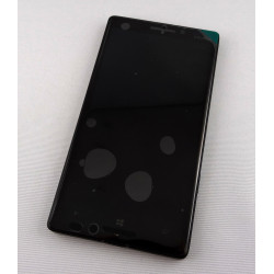 OEM LCD Display mit Rahmen in Schwarz für Nokia Lumia 930