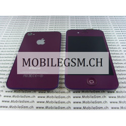 Lcd Display iPhone 4 Full Set mit Backcover  violett
