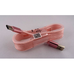 USB Type-C Ladekabel Pink
