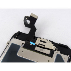 iPhone 6S Plus Komplettdisplay LCD,Glas, Rahmen, Front Kamera,Sensor Metallplatte Schwarz